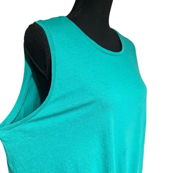 J Crew Turquoise Tie Knot Tank N0467 - Picture 2 of 7